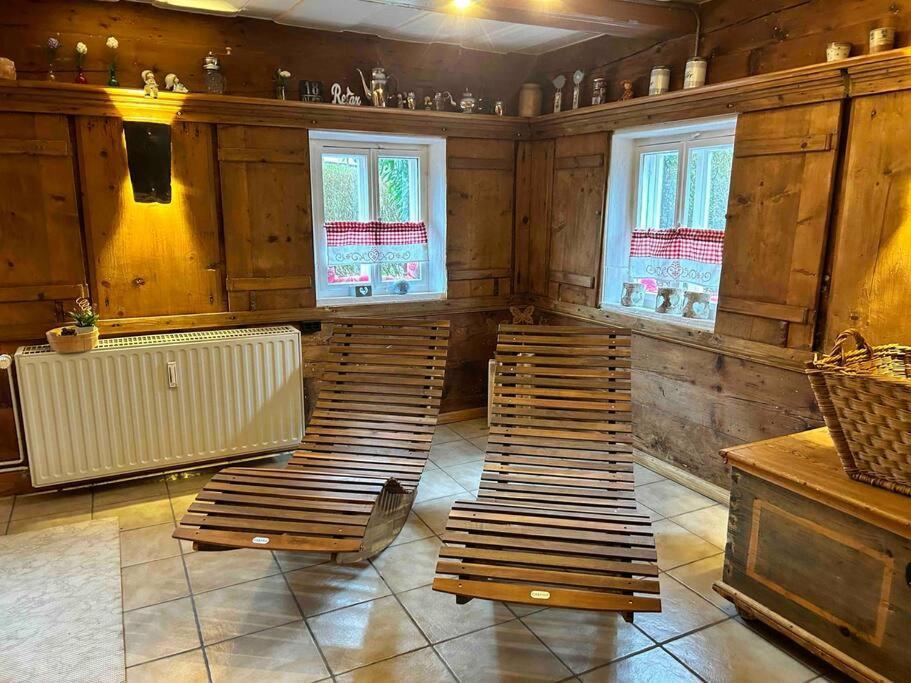 גרוסשונאו Maisonette-Fewo Fritz Mit Infrarotsauna מראה חיצוני תמונה
