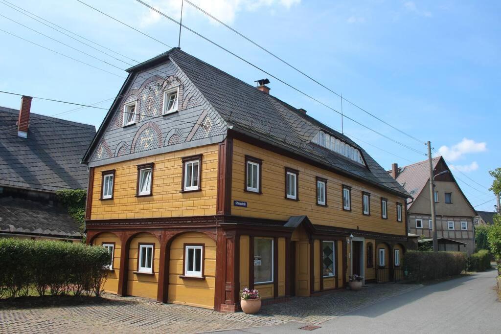 גרוסשונאו Maisonette-Fewo Fritz Mit Infrarotsauna מראה חיצוני תמונה